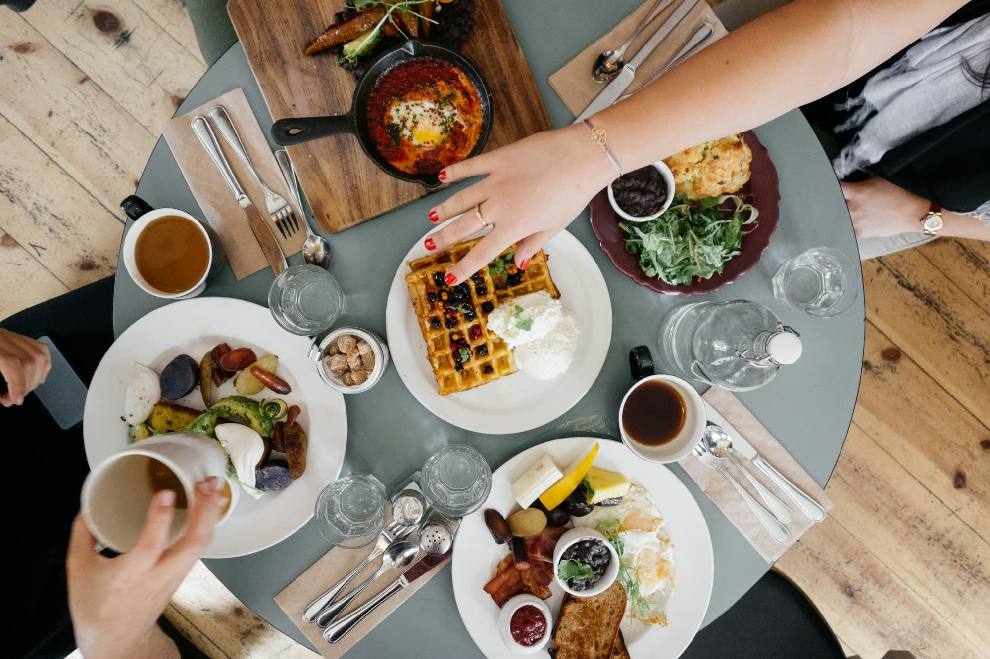 Food meant to be shared.
